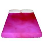 Pink Clouds Fitted Sheet (King Size)