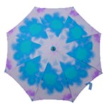 Blue And Purple Clouds Hook Handle Umbrella (Medium)