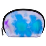 Blue And Purple Clouds Accessory Pouch (Large)