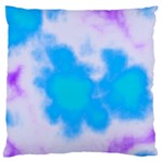 Blue And Purple Clouds Standard Flano Cushion Case (Two Sides)