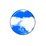 Blue Cloud Hat Clip Ball Marker (4 pack)