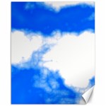 Blue Cloud Canvas 16  x 20 