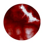 Cherry Cream Sky Round Ornament (Two Sides)
