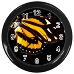 butterfly-pop-art-print-11 Wall Clock (Black)