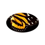 butterfly-pop-art-print-11 Sticker (Oval)