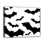 Deathrock Bats Deluxe Canvas 20  x 16  (Stretched)