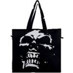Morbid Skull Canvas Travel Bag
