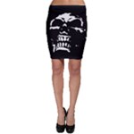 Morbid Skull Bodycon Skirt