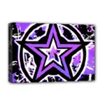 Purple Star Deluxe Canvas 18  x 12  (Stretched)