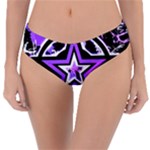 Purple Star Reversible Classic Bikini Bottoms