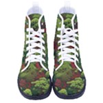 Redwood & Moss Kid s High-Top Canvas Sneakers