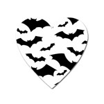 Deathrock Bats Magnet (Heart)