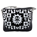 Gothic Punk Skull Messenger Bag
