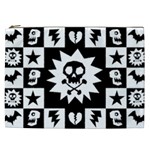 Gothic Punk Skull Cosmetic Bag (XXL)