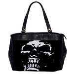 Morbid Skull Oversize Office Handbag (One Side)