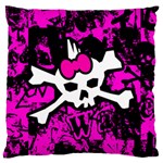 Punk Skull Princess Large Cushion Case (Two Sides)