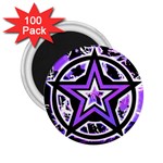 Purple Star 2.25  Magnet (100 pack) 