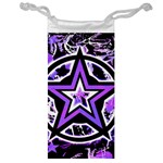 Purple Star Jewelry Bag