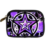 Purple Star Digital Camera Leather Case