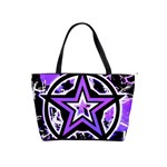 Purple Star Classic Shoulder Handbag