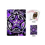 Purple Star Playing Cards (Mini)