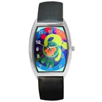 Mother&Baby Barrel Style Metal Watch