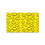 Smiley Face Sticker (Rectangular)