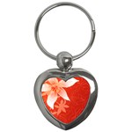 flower_plate Key Chain (Heart)