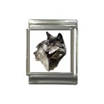 Wolf Head  Italian Charm (13mm)