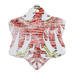 Brandenburg Coat Of Arms Snowflake Ornament (Two Sides)