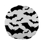 Deathrock Bats Standard 15  Premium Flano Round Cushion 