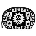 Gothic Punk Skull Accessory Pouch (Large)