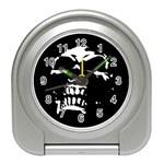Morbid Skull Travel Alarm Clock