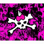 Punk Skull Princess Canvas 20  x 24 