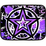 Purple Star Fleece Blanket (Mini)