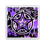 Purple Star Memory Card Reader (Square)