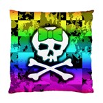 Rainbow Skull Standard Cushion Case (Two Sides)