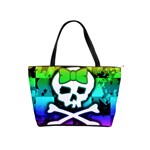 Rainbow Skull Classic Shoulder Handbag