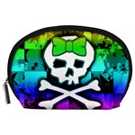 Rainbow Skull Accessory Pouch (Large)