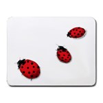 3 Ladybugs Small Mousepad