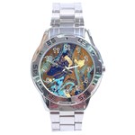 My Pour Cup Painting CBDOilPrincess 0cfa8741-c750-44af-8d62-c9a03448df92 Stainless Steel Analogue Watch