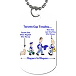 Toronto Cup Timeline Dog Tag (One Side)