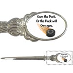 Own The Puck Letter Opener