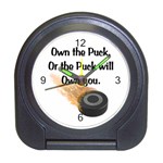 Own The Puck Travel Alarm Clock