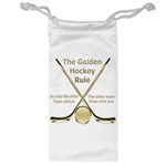 Golden Hockey Rule Jewelry Bag