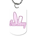 Puck Bunny 2 Dog Tag (One Side)