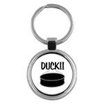 DUCK!! Key Chain (Round)