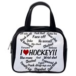 I Love Hockey Classic Handbag (One Side)