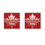 Canadian Women s Hockey Cufflinks (Square)