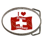 Swiss Hockey Belt Buckle
